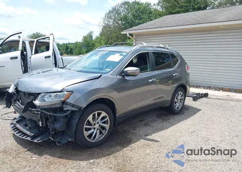 2014 Nissan Rogue Sl from USA, damaged, VIN 5N1AT2MV0EC807942